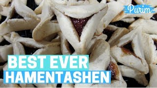 BEST HAMENTASHEN RECIPE [upl. by Ymereg572]