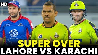 Historic Super Over  Lahore Qalandars vs Karachi Kings  HBL PSL 2018  MB2A [upl. by Mckinney998]