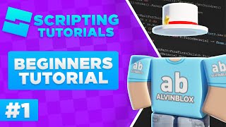 How To Script On Roblox  Episode 1 Properties [upl. by Anerec]