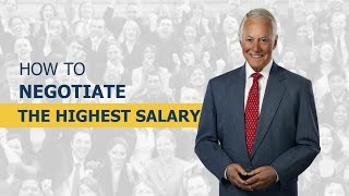 How to Negotiate The Highest Salary [upl. by Ynnub]