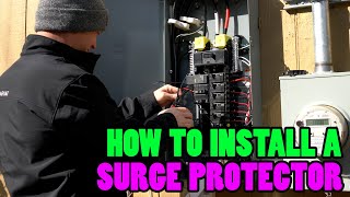 How To Install A Surge Protector [upl. by Eerehc468]