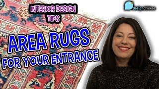 Interior Design Tips Area Rugs for your Entryway [upl. by Barmen590]