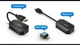 EDUP Wireless HDMI Transmitter and Receiver [upl. by Ereveneug]