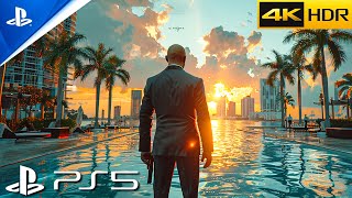 MIAMI PS5 Immersive ULTRA Realistic Graphics Gameplay 4K60FPS Hitman 2 [upl. by Eniwtna564]