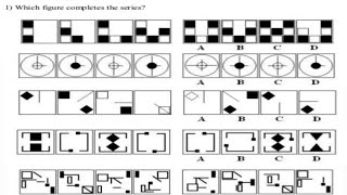 Which Figure Completes the Series ABSTRACT REASONING TEST Logic [upl. by Nylaj820]