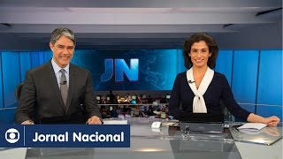 Jornal Nacional novo cenário mais amplo e interativo está no ar [upl. by Suivat]