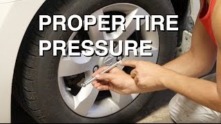 What is the Proper Tire Pressure [upl. by Torray21]