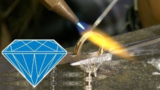 HOW IT’S DONE soldering TWO ring together – Tutorial l Gem Collectors [upl. by Agnew]