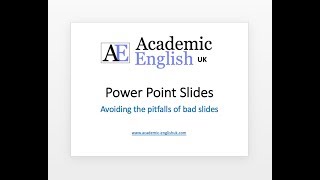 Academic Presentation Slides  improve your PPT slides [upl. by Neeron]