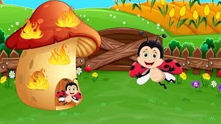 HooplaKidz Nursery Rhyme  The Spotted Lady Bird [upl. by Laertnom]