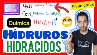 Hidruros e Hidrácidos  𝙉𝙤𝙢𝙚𝙣𝙘𝙡𝙖𝙩𝙪𝙧𝙖 𝙩𝙧𝙖𝙙𝙞𝙘𝙞𝙤𝙣𝙖𝙡 😎​🫵​💯​  Química Inorgánica [upl. by Drofub]