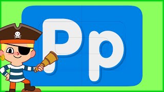 Learn words that start with the letter quotPquot  Turn amp Learn ABCs [upl. by Psyche718]