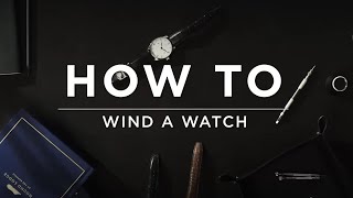 How to correctly wind your automatic IWC watch [upl. by Japha]