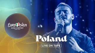 Ochman  River  Poland 🇵🇱  Live On Tape  Eurovision 2022 [upl. by Attenauq]