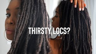 How I Keep My Locs Moisturized WITHOUT Buildup [upl. by Dubenko578]