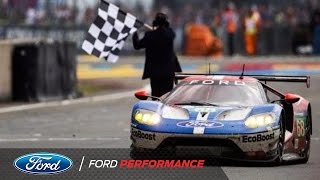 Ford GT Claims GTE Pro Victory  Le Mans  Ford Performance [upl. by Calmas]