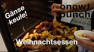 Rezept Gänsekeule für Weihnachten [upl. by Viviane225]