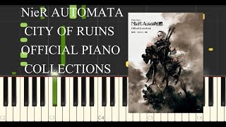 NieR Automata  City of Ruins Official Score Book [upl. by Lindsley]