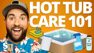 HOT TUB MAINTENANCE For Beginners 3 MustKnow RULES [upl. by Fee]