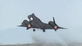 SR71 Takeoff at Edwards Air Force Base [upl. by Aserret]