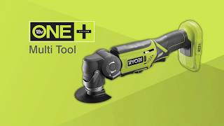 Ryobi ONE 18V Cordless Multitool Introduction R18MT0 [upl. by Icyak]