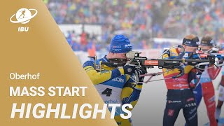 Oberhof 2023 Men Mass Start Highlights [upl. by Manuela]