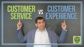 Customer Service Vs Customer Experience [upl. by Flan]