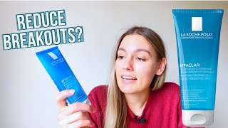 La RochePosay Effaclar Purifying Cleansing Gel Review after 2 weeks Before and After [upl. by Janna]