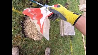 Part 1 Levelling an Uneven Surface for a Shed Base [upl. by Bram]