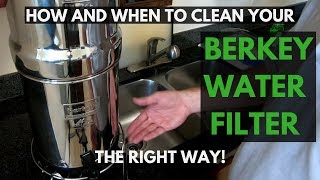 How To Clean Berkey Water Filters THE RIGHT WAY [upl. by Lehar]