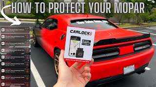 CARLOCK GPS Tracker Saved My SCATPACK From Being STOLEN BEST Car Security Device For A Scatpack [upl. by Desireah803]