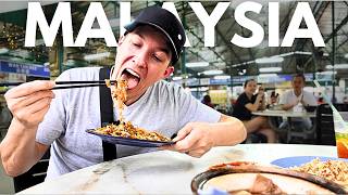 Eating Malaysian Street Food In Penang [upl. by Enomsed]