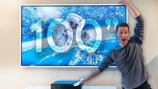 100INCH 4K LASER TV Hisense L5 Review [upl. by Ellenhoj168]