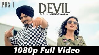 DEVIL Full Video PBX 1 Sidhu Moose Wala latest Punjabi song official video bgy brdg [upl. by Enetsirhc997]