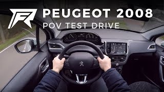 2018 Peugeot 2008 12 Puretech 110  POV Test Drive no talking pure driving [upl. by Nnylyt]