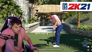 PGA 2K21 MINIGOLF CHALLENGE [upl. by Abdul920]