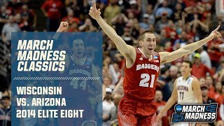 Wisconsin vs Arizona 2014 Elite Eight  FULL GAME [upl. by Fawcett859]