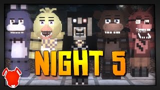 MINE Nights At Freddys Fun Park  NIGHT 5  FNAF Minecraft Roleplay [upl. by Tadich400]