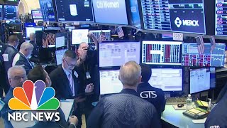 Stock Trading Halted After Markets Plunge At Market Open  NBC News [upl. by Elcin974]