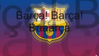 FCBarcelona Song with Lyrics  Anthem EnglishCatalan [upl. by Neukam]