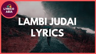 Lambi Judai  Jannat Lyrics 🎵 Lyrico TV Asia [upl. by Airdni]