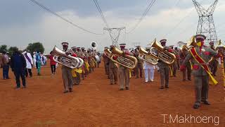 St Paul HQ brass band October 2020 O kgetheloe [upl. by Aissenav]