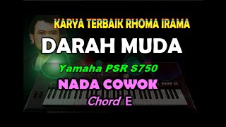 Rhoma Irama  Darah Muda KARAOKE [upl. by Garald]