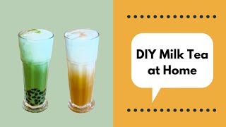 How to Make Milk Tea At Home [upl. by Parsifal]