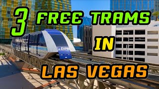 Free Trams in Las Vegas [upl. by Hedva]