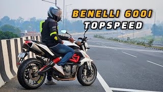 Benelli 600i Topspeed Run [upl. by Xever717]