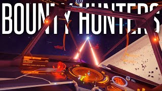 INTERSTELLAR BOUNTY HUNTERS  Elite Dangerous Immersive Space Combat [upl. by Gipsy]