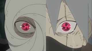 Obito amp Kakashi awakening Mangekyō Sharingan for first time English Dubbed HD [upl. by Doralynne]