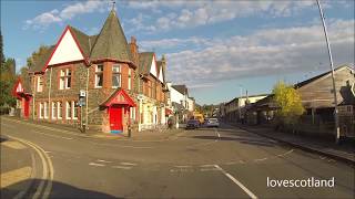 Driving to Aberfoyle a small village in Scotland [upl. by Charlene]