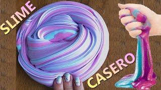 COMO HACER SLIME FACIL 1 INGREDIENTE  SIN BORAX [upl. by Eisserc]